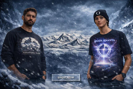 Aham Vadh Annapurna and Anadi Ananta merch campaign